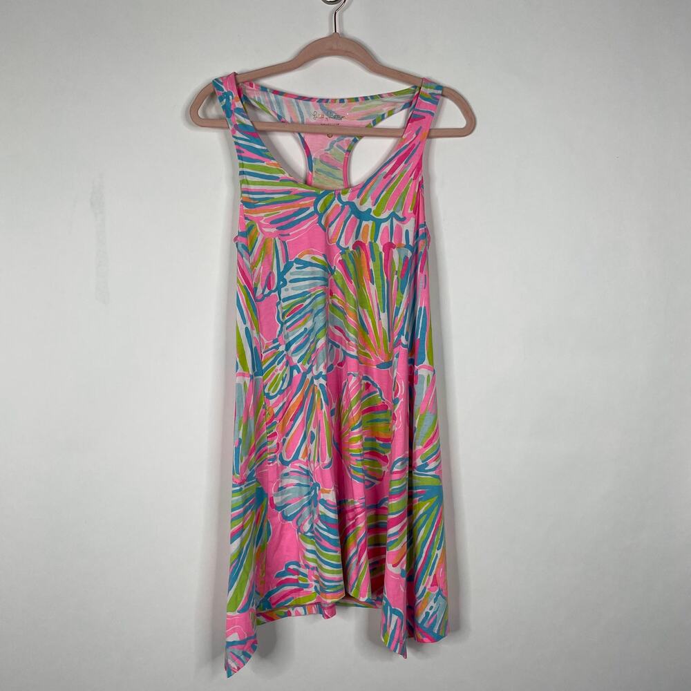 Lilly Pulitzer Monterey Dress Pink Pout Shellabrate XS #4393 - Picture 15 of 16